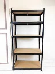 Стелаж 4P StrongShelf 150X70X30см Чорний, навантаження 150кг/полицю - мініатюра 7