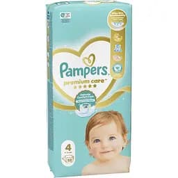 Підгузки Pampers Premium Care Розмір 4 (9-14 кг) 52 шт. - мініатюра 2