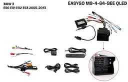 Штатна автомагнітола EasyGo M9-4-64-BEE QLED BMW 3 E90 E91 E92 E93 2005-2013 - мініатюра 2