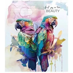 Тетрадь общая Beauty Школярик 048-3268L-2 в линию 48 листов