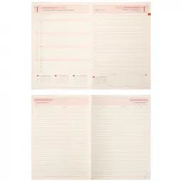Щоденник-діловий записник А5 Leo Planner Velvet 2026 м'який темно-зелений 368 сторінок (252637) - мініатюра 11