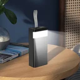 Портативна батарея Profit 40000mAh акумулятор зовнішній з дисплеєм і ремінцем - мініатюра 3
