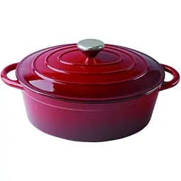 Гусятниця Ringel Essen Ростер, з кришкою, 30х23х11 см, 4,5 л, червона (RG-2308-30) - мініатюра 2