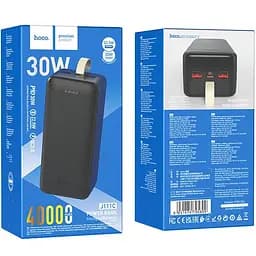 Універсальний зарядний пристрій Hoco J111C 40000mAh PD30W+QC3.0 (22.5W) Чорний - мініатюра 5