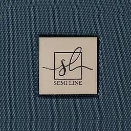 Валіза маленька під ручну поклажу Semi Line 20 дюймів (S) дюймів (S) ABS-пластик Blue/Brown (T5672-3)