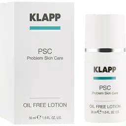 Емульсія для обличчя Klapp PSC Oil Free Lotion для жирної та проблемної шкіри 30 мл 