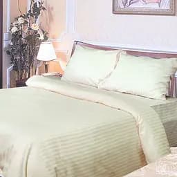 Пододеяльник Ярослав 175 x 215 см сатин страйп молочный