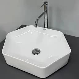 Умивальник VBI Quaglio white накладний VBI-012622, Білий