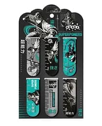 Закладки магнітні Kidis Anime Boys, 6 шт. на планшетці