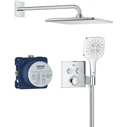 Душова система прихованого монтажу термостатична Grohe QuickFix Precision Smartcontrol Cube 34876000, Хром