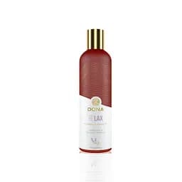Натуральное массажное масло Dona Relax Lavender & Tahitian Vanilla (120 мл) с эфирными маслами