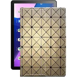 Чехол StatusCASE из экокожи для планшета Lenovo Tab M10 (3rd gen) Золотой ромб