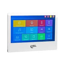 Відеодомофон 10" WiFi Tuya Light Vision SINGAPORE FHD White (82-00229) - мініатюра 3