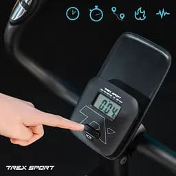 Велотренажер Trex Sport TX-400MB Reck магнітний чорно-білий - мініатюра 3