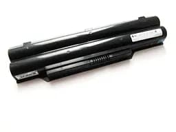 Акумулятор для ноутбука Fujitsu LifeBook AH532, 5200 mAh, 6cell, 10.8V, Li-ion, чорний