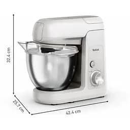 Кухонна машина Tefal Bake Partner 1100 Вт біла (QB525B38) - мініатюра 5