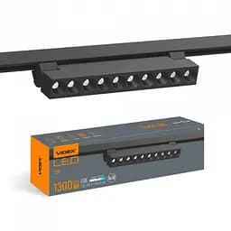 LED светильник трековий VIDEX TR06 15W 4100K 220V черный