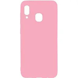 Чохол-накладка Toto 1 mm Matt TPU Case Samsung Galaxy A20/A30 Pink