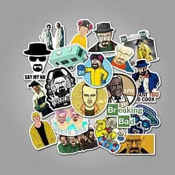 Стікерпак GeekLand Breaking Bad 50 штук - мініатюра 3