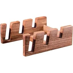 Дерев'яна підставка EcoWalnut для трьох дощечок (EK-36.3)