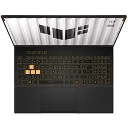 Ноутбук ASUS TUF Gaming F16 FX608JHR- RV063MXM, Intel Core i7- 14650HX, 16 дюймів, RAM 32GB, SSD 512GB, nVidia GeForce RTX 5050 8GB, No OS, Jaeger Grey - мініатюра 3