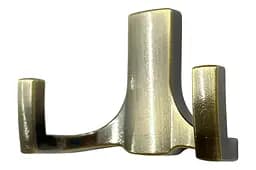 Крючок мебельный настенный монтаж FZB 50 мм двойной скрытый AB