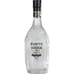 Горілка Purity Vodka Connoisseur 51 Premium 40% 0.7 л