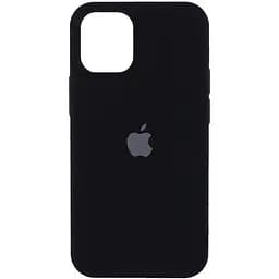 Чехол-накладка Apple Silicone Case Copy Apple iPhone 12 PRO MAX Black