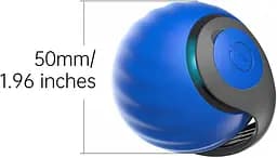 Перезаряджається інтерактивна котяча голочка синього кольору Speedy Sprint Ball Toy для Cat Type-C - мініатюра 2