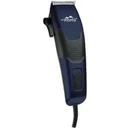 Машинка для стрижки волосся Monte 5054-MTB чоловіча машинка для стрижки 4 насадки чорна 15 Вт