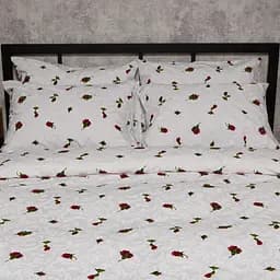 Комплект постільної білизни Moon&Star Бязь Gold Люкс Romantic Rose King Size 220x240 наволочки 2х40х60 - мініатюра 3