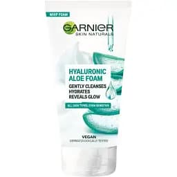 Очищаюча гіалуронова алое-пінка для вмивання Garnier Skin Naturals для нормальної та чутливої шкіри 150 мл (C6526600)