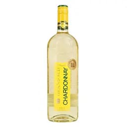 Вино Grand Sud Chardonnay біле сухе 12.5% 1 л (1312220)
