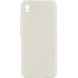 Чехол Lakshmi Silicone Cover Full Camera (AAA) для Xiaomi Redmi 9A Белый / White