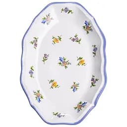 Столовий набір посуду тарілок і чашок 32 предмети на 6 персон Retro Floral порцеляновий Yiwu YY78-9A - мініатюра 7