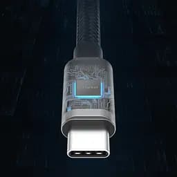 Кабель Hagibis UC4T USB-C to USB-C Cable 0.10m [145378] - мініатюра 5