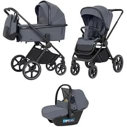 Универсальная коляска-книга Carrello Ultimo CRL 6519 3в1 Cool Grey