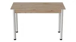 Стіл кухонний Ferrum-decor Беніта 75x120x80 Білий ДСП Сан-Марино 16мм (FRD-105647) - мініатюра 3