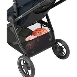 Коляска-трансформер Maxi-Cosi Zelia 3 Duo Essential Black, 3 в 1, з автокріслом CabrioFix i-Size, чорна (1930672110) - мініатюра 14