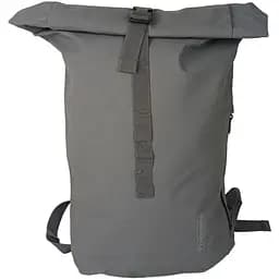 Рюкзак велосумка Bikemate на багажник с дождевиком два в одном 22L серая sum0028922