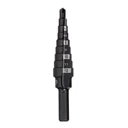 Свердло ступінчасте Step Drill MILWAUKEE, діаметр 4-12мм з кроком 1мм