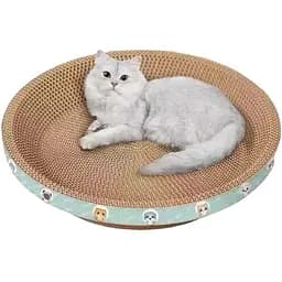 Дряпка для котів Aidog з м'ятою кругла 50х9 см 