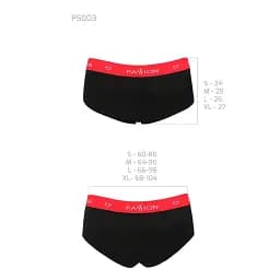Трусики-шортики Passion PS003 Panties black L - мініатюра 3