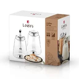 Набір диспенсерів для сипучих Bergner Coffee & tea lovers 200 мл 2 предмети (BG-48570-MM) - мініатюра 5