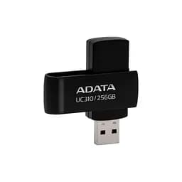 USB флеш накопичувач ADATA 256GB UC310 Black USB 3.0 (UC310-256G-RBK) - мініатюра 3