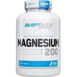 Цитрат магния Everbuild Nutrition Magnesium Citrate 200 мг 100 таблеток