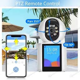 Радіоняня з екраном Smart Camera 5Mp Wi-Fi - мініатюра 6
