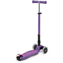 Самокат Micro Maxi Deluxe Foldable Led фіолетовий (MMD100) - мініатюра 3