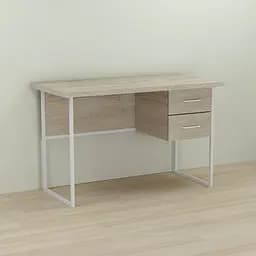 Комп'ютерний стіл Ferrum-decor Таккота 75x100x70 білий ДСП Дуб Сонома 32мм (FRD-102113)