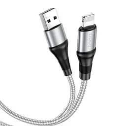 Кабель Hoco X50 Pisces Cable USB to Lightning 2,4A 1m Gray